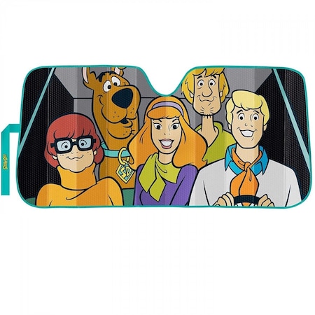 Cuadrilatero Mystery Machine View Accordion Car Sunshade CU1812557